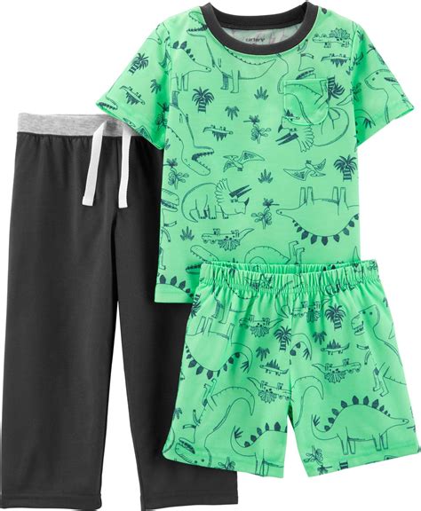 carters short sleeve pajamas